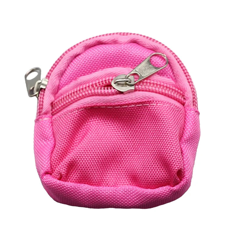 Mini Labubu Doll'S Clothes Outfit Accessories For Ropa Labubu Idol 10cm cotton doll 1/6 BJD Canva Backpack Glasses Hat Clothing