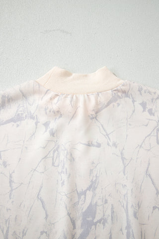 Khaki Camo Print Jogger Pants Set