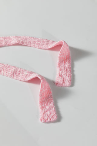 White Plus Size Open Knit Bow Tie Short Sleeve Sweater