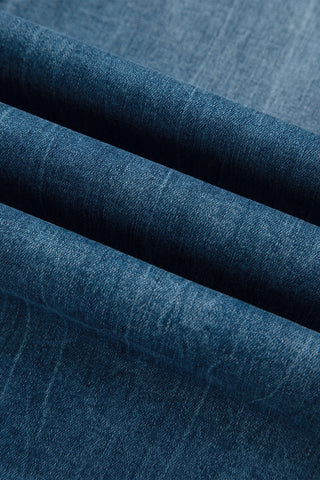 Ashleigh Blue High Waist Frayed Hem Flare Jeans