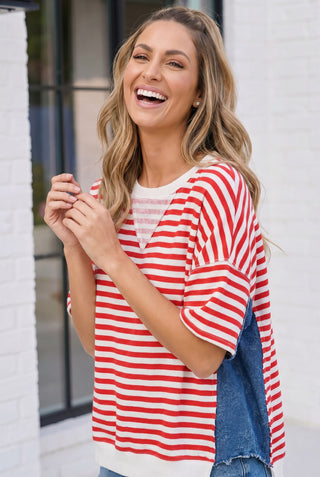 Stars Stripes and So Much Style Top