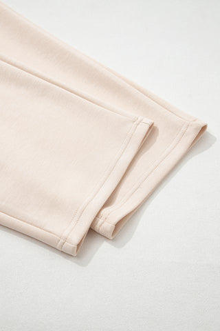 Jet Stream Embroidered Patched Pockets Drawstring Pants