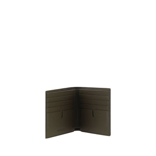 Burberry Beige Calf Leather Bos Taurus Wallet