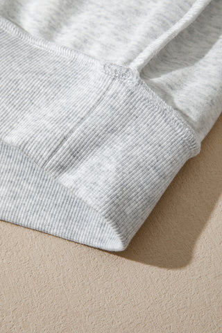Racing Red Exposed Seam Detail Reversible Double Wear Plus Size Sweatshirt