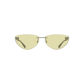 Calvin Klein Green Metal Women Sunglass