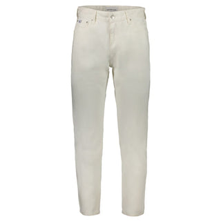 Calvin Klein White Cotton Men's Jeans