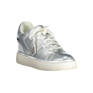 U.S. POLO ASSN. Gray Polyester Women Sneaker