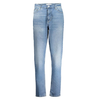 Calvin Klein Blue Cotton Women Jeans