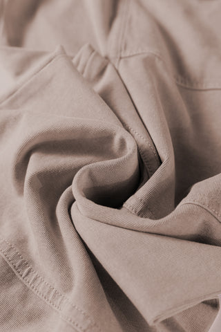 Black Mineral Wash Exposed Seam Drawstring Elastic Waistband Wide Leg Cargo Pants