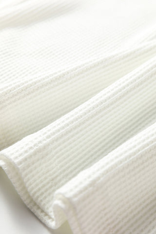 Chestnut Lace Long Sleeve Textured Pullover