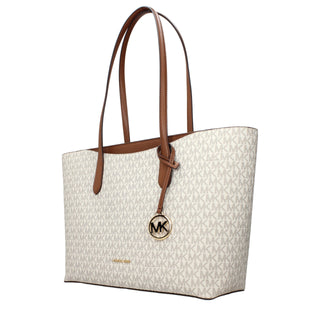 Michael Kors Beige Fabric Shoulder Bag