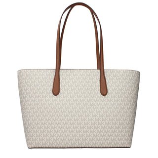 Michael Kors Beige Fabric Shoulder Bag
