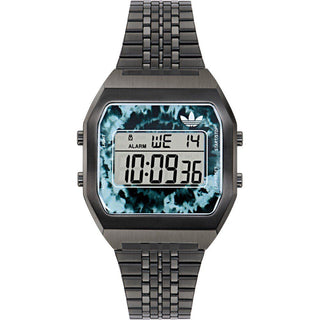 Adidas Black Stainless Steel Digital Watch