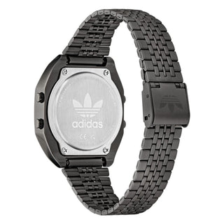 Adidas Black Stainless Steel Digital Watch