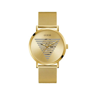 Guess Gold Stainless Steel Dress Watch