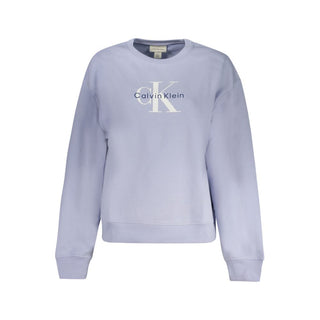 Calvin Klein Purple Cotton Sweatshirt