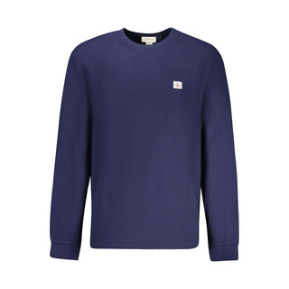 Calvin Klein Blue Cotton Men Sweater