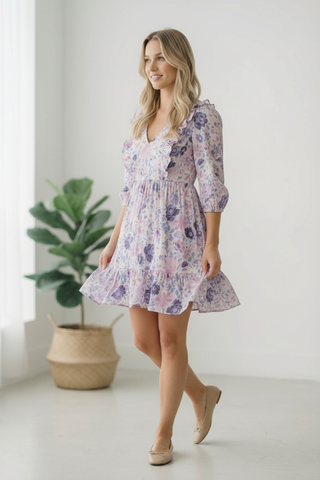 The Sweet Serenade Floral Dress