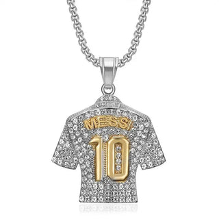 HNSP Cristiano Ronaldo CR 7 Jersey Chain Necklace