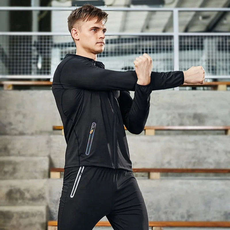 2 Pieces Men Yoga Sports Wear Men Activewear